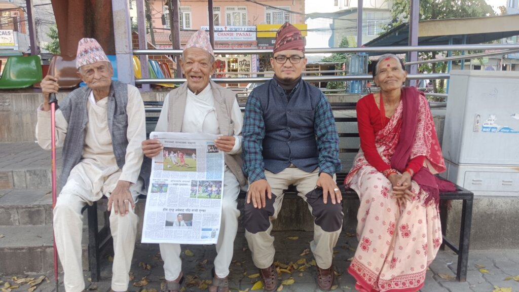 Sharing time with elders brings dignity and joy
