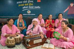 Cultural engagement, singing and dancing
