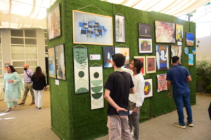 Art Gallery displaying paintings made by PWDs