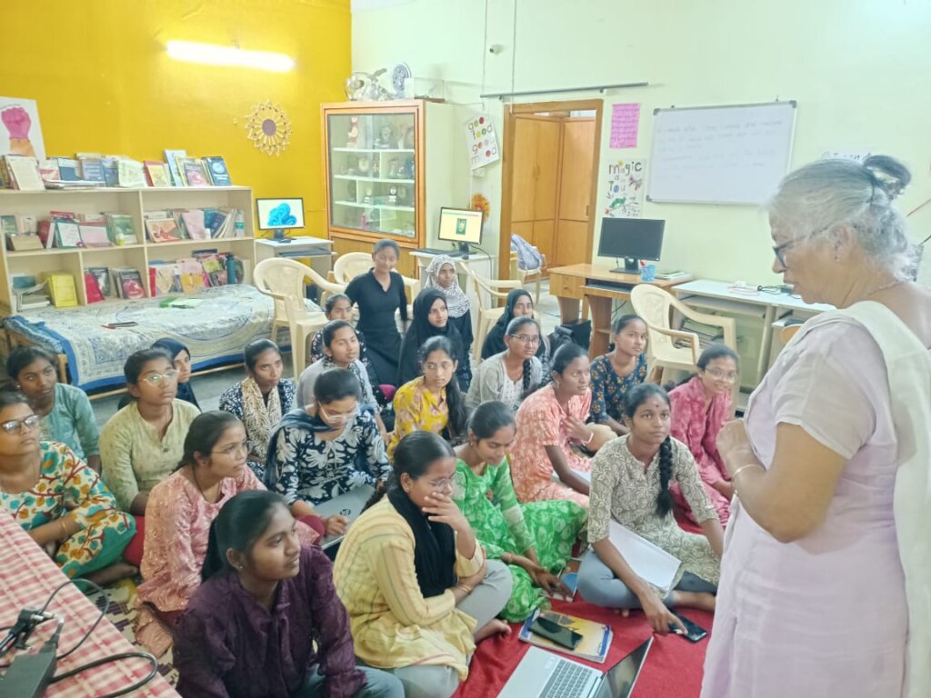 Canva training Orientation at Hyderabad Academy