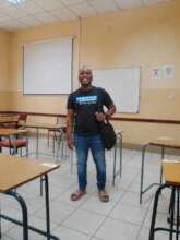 Peter at the Zambia Centre for Accountancy Studies