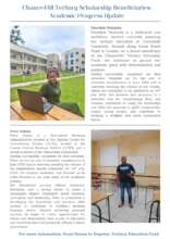 Chance4all Tertiary Scholarship - Progress report
