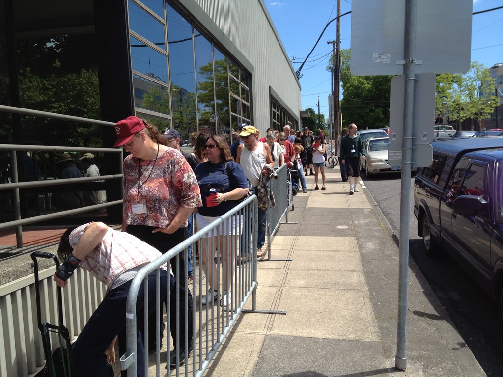 The Pongo Fund--a line more than one block long
