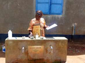 Water quality testing in Gorom