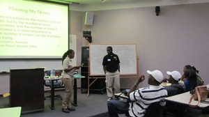 Antonio sharing what motivates him