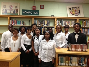 Goal Card students Inducted in the Honor Society