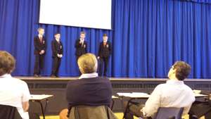 Barclaycard and Social Bank hear students pitching