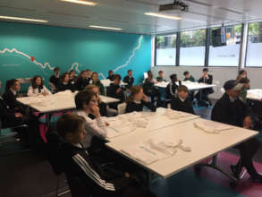 Students in Edinburgh working on their apps
