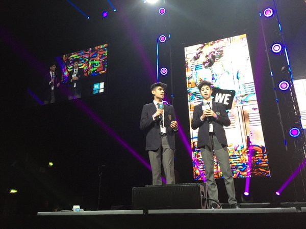 The WeKonnect team present at Wembley Arena!