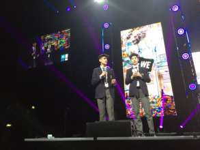 The WeKonnect team present at Wembley Arena!