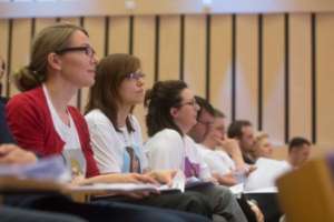 Iris judging at the showcase in Gdynia