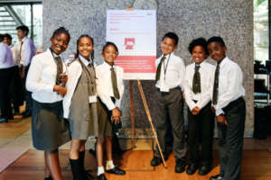 Research Prize winners from Holy Trinity Primary