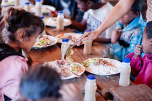 Access to better meals is a real blessing for them