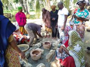 Improved cookstove training
