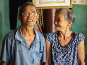 Phuc and Thanh, upbeat in spite of losing children