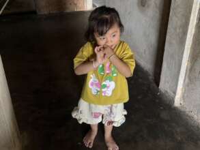 Gia's 2-year-old daughter Anh