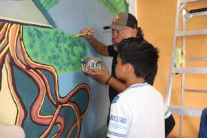 Painting the Mural