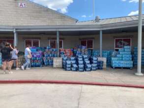 Aid distribution in the community