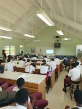 Promotion of the project to secondary school