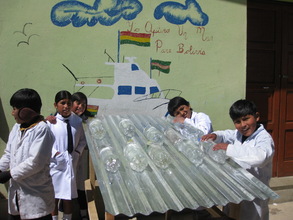 Putting SODIS into practice at a school in Bolivia
