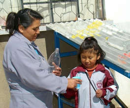 Sunlight makes water safe for drinking