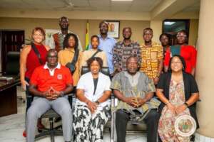 A courtesy visit to the Regional Minister office