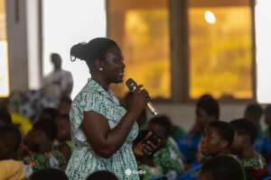 DOVSUrepresentative giving her presentation