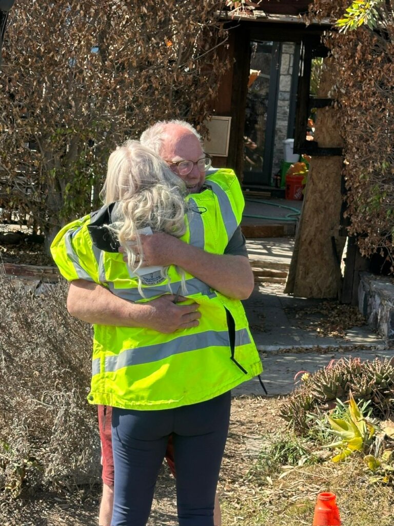 Wellness days after the dark L.A fires.