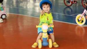 Our little ones did their bit too!