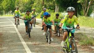 Our 10-12 year olds rode 33km!