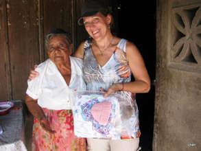 Hand Delivering Safe Motherhood Kits(TM)