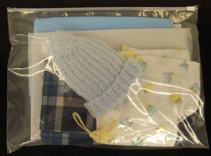 Up Close View of a Safe Motherhood Kit(TM)