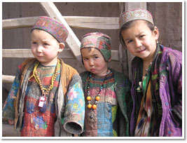 Three Children in Afghanistan