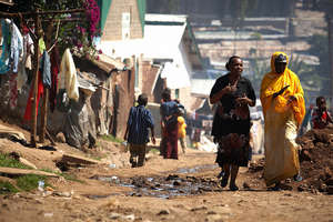 Jhpiego works in the slums of Nairobi