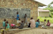 Provide Roofed Learning Space for 200 Village Kids