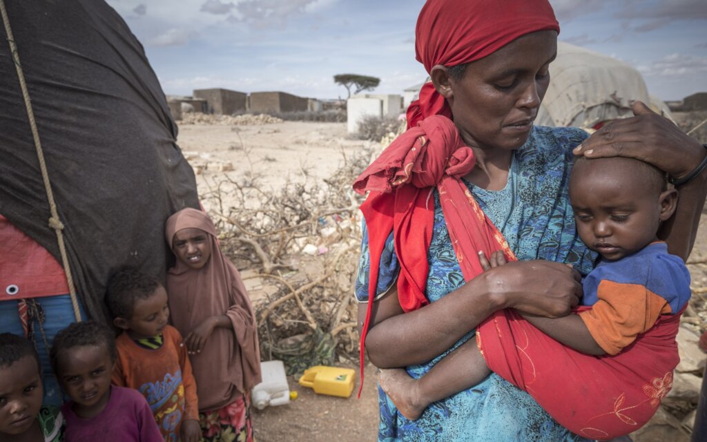 Milk for Starving Kids in Borno IDP Camp, Nigeria