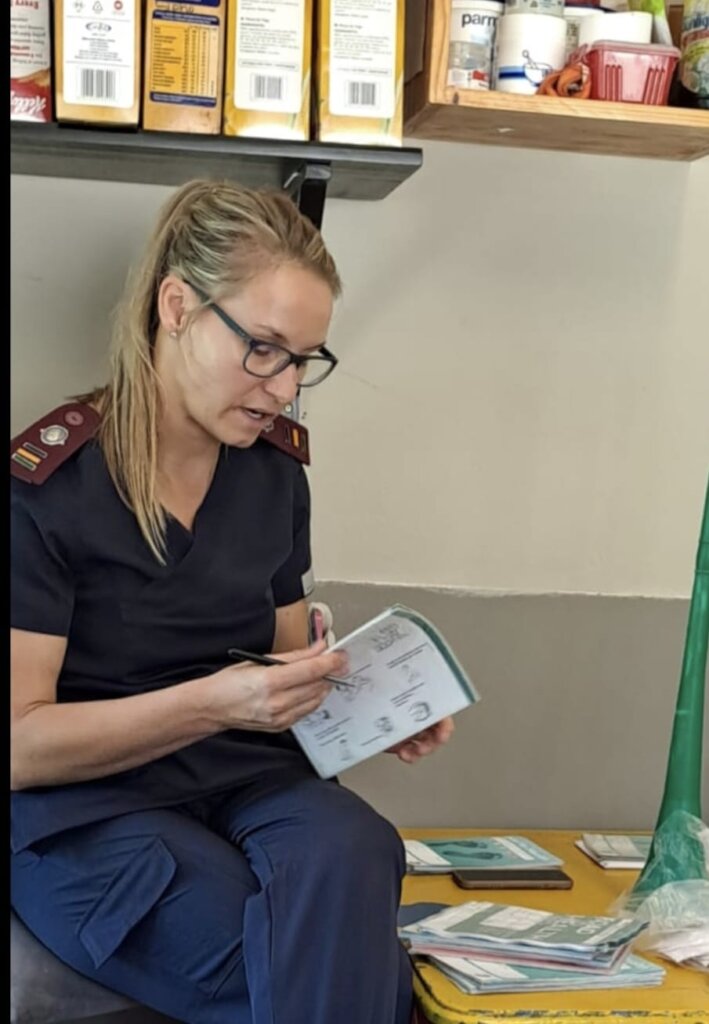 Evaluation of clinic cards before deworming