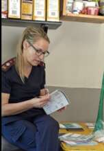 Evaluation of clinic cards before deworming