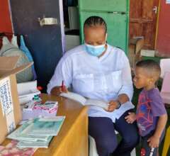 Registered Nurse Deworming at the Centre