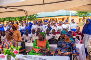 students during padbank presentation