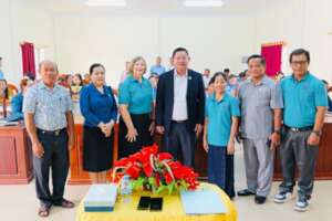 First training kickoff (with provincial governor)