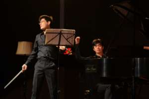 Andrew Hsu, piano and Angelo Xiang Yu, violin