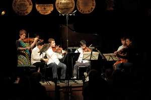 The Dover Quartet, returning Protege Artists.