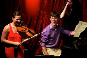 Bella Hristova & Daniel Schlosberg at Jimmy Mak's