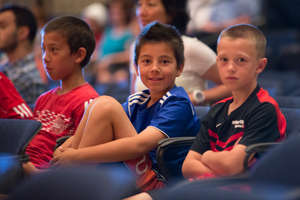 Audience at the 2014 Family Open Rehearsal