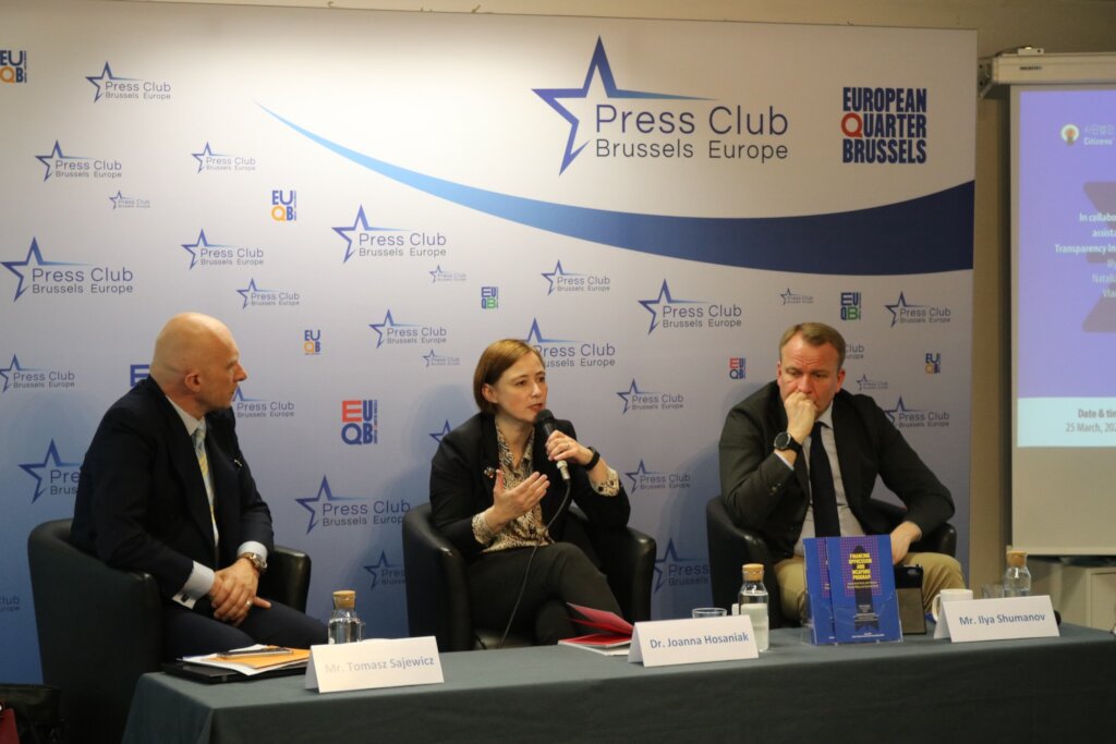 Press release in Brussels