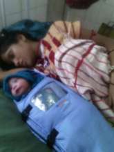 Uma and her son