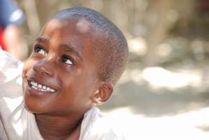 One of the kids who will soon be back in school!