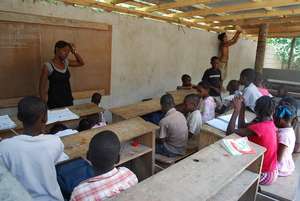 And attending school under their new roof