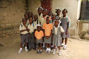 In school, thanks to you! Credit: ALM Photography